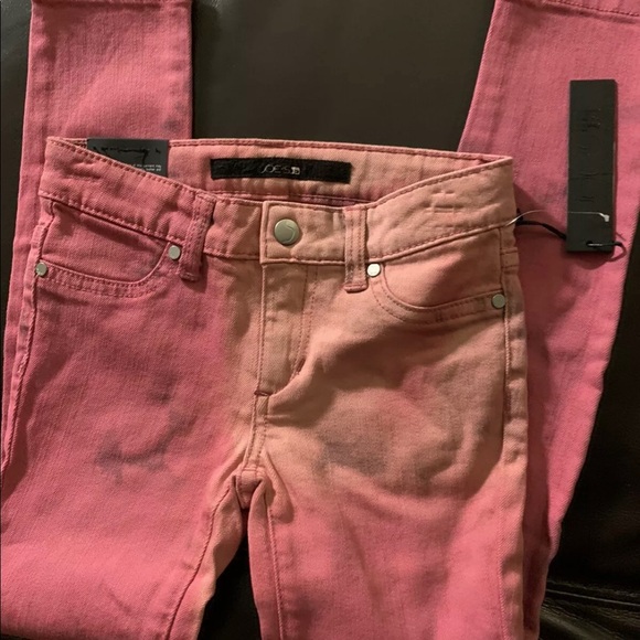NEW Joe's Jeans Girls Pink Tinted Cloud Wash Skinny Jegging - Picture 3 of 3